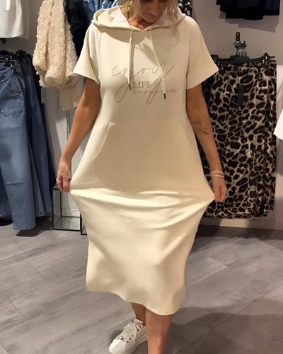 Saskia™ - Casual Hoodie Dress