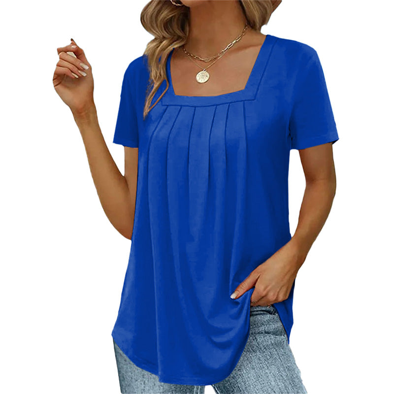 Clara | Chic Pleated Blouse