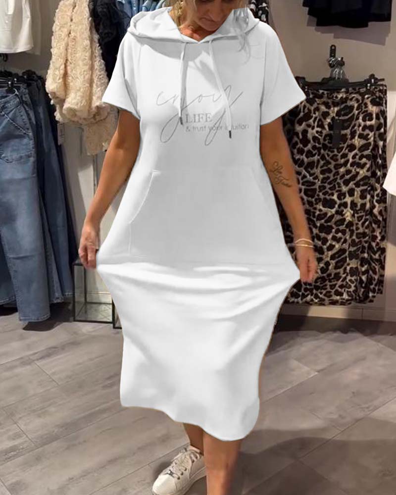 Saskia™ - Casual Hoodie Dress