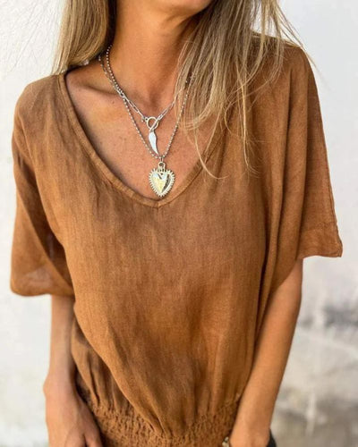 Andrea | Relaxed Summer Blouse