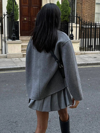 Gina - Oversized Wool Coat