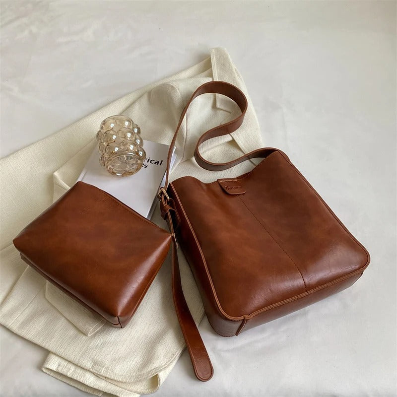 Lea - Retro Carrier Bag Set