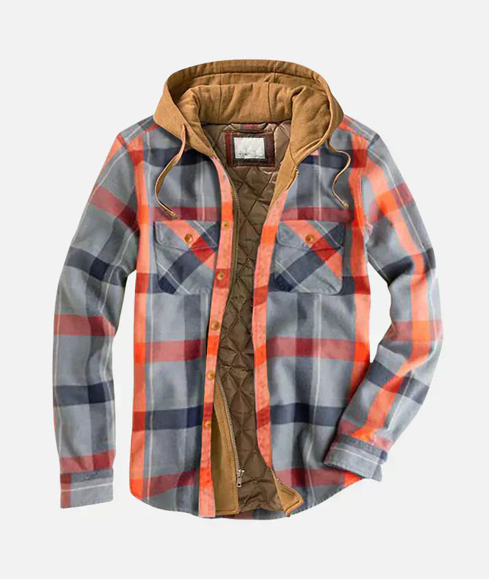 Alain – Patchwork Check Jacket