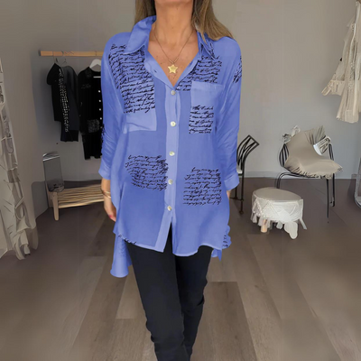 Nadia | Artistic Button-up Shirt