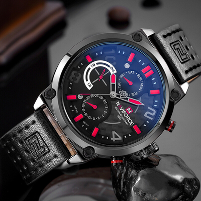 Quartz Watch With Date Display