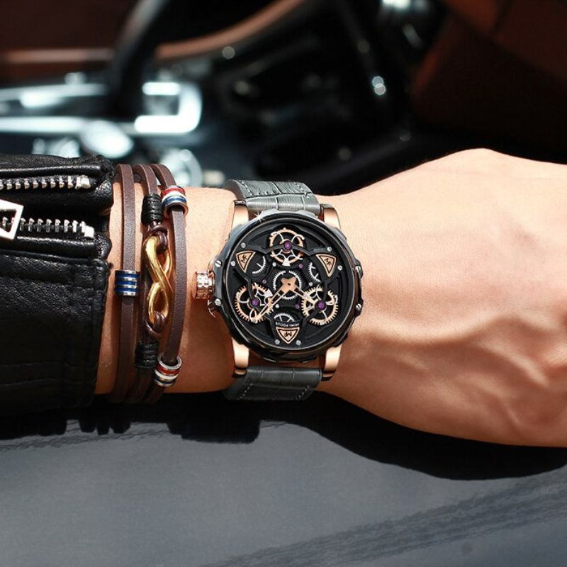 Men's Luxury Military-Style Sports Watch
