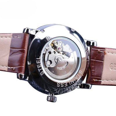 Luxurious Automatic Leather Watch