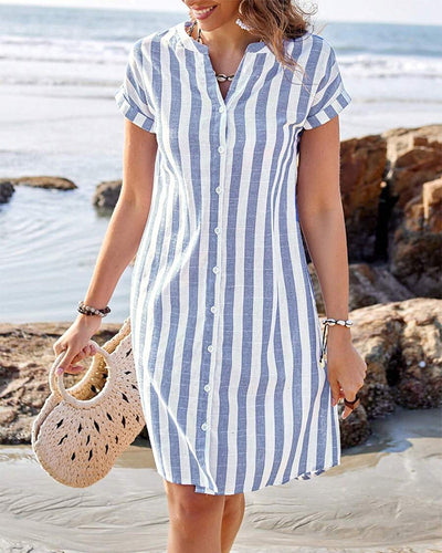 Martine - Elegant striped blouse