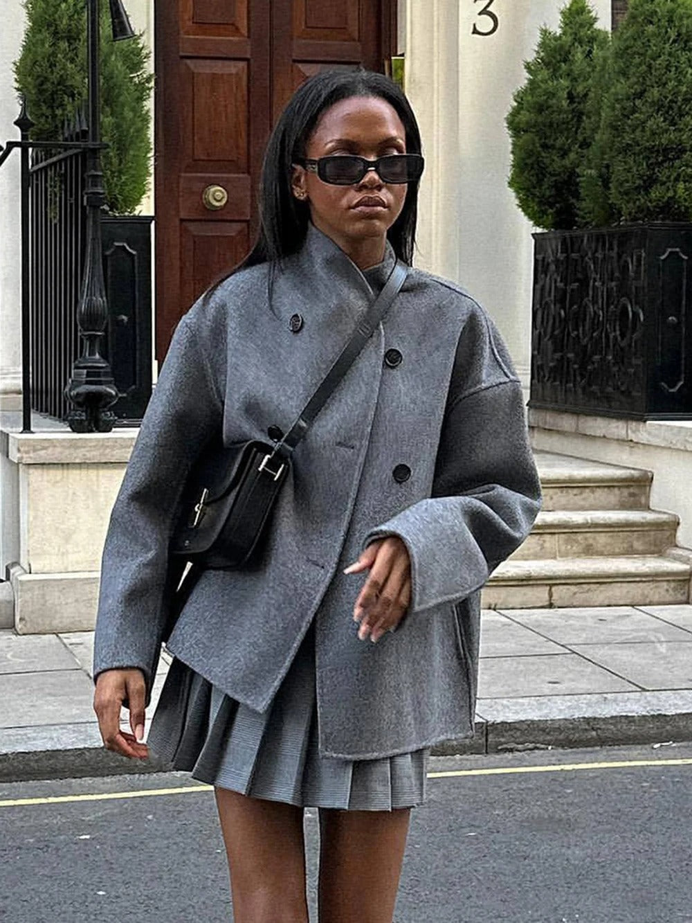 Gina - Oversized Wool Coat