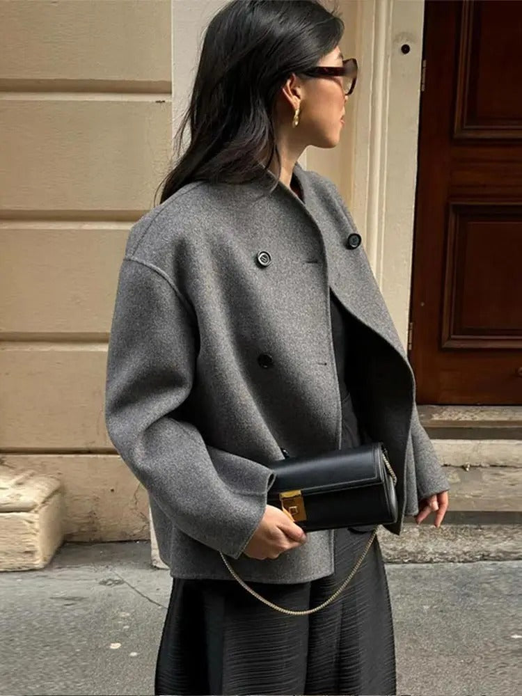 Gina - Oversized Wool Coat