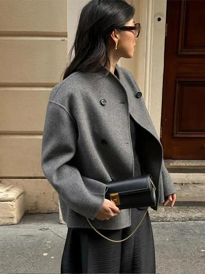 Gina - Oversized Wool Coat