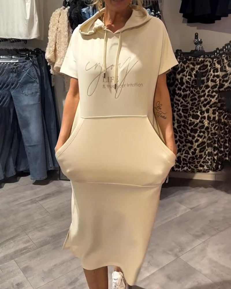 Saskia™ - Casual Hoodie Dress
