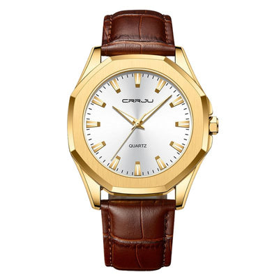 Quartz Watch in a Minimalist Casual Style