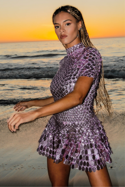 Harper | Gleam Mini Dress