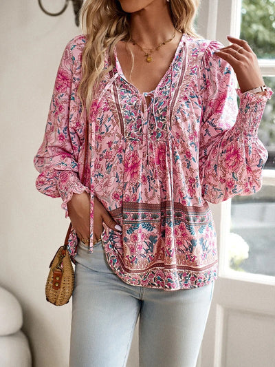 Maya | Summer Floral Blouse