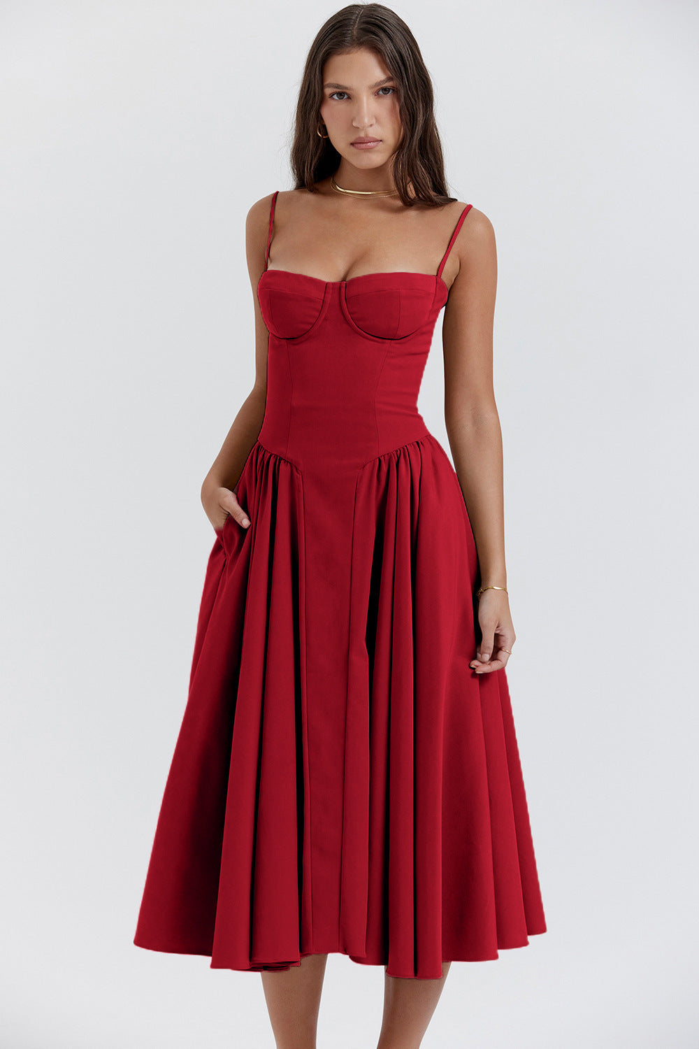 Kiki - Retro Midi Dress