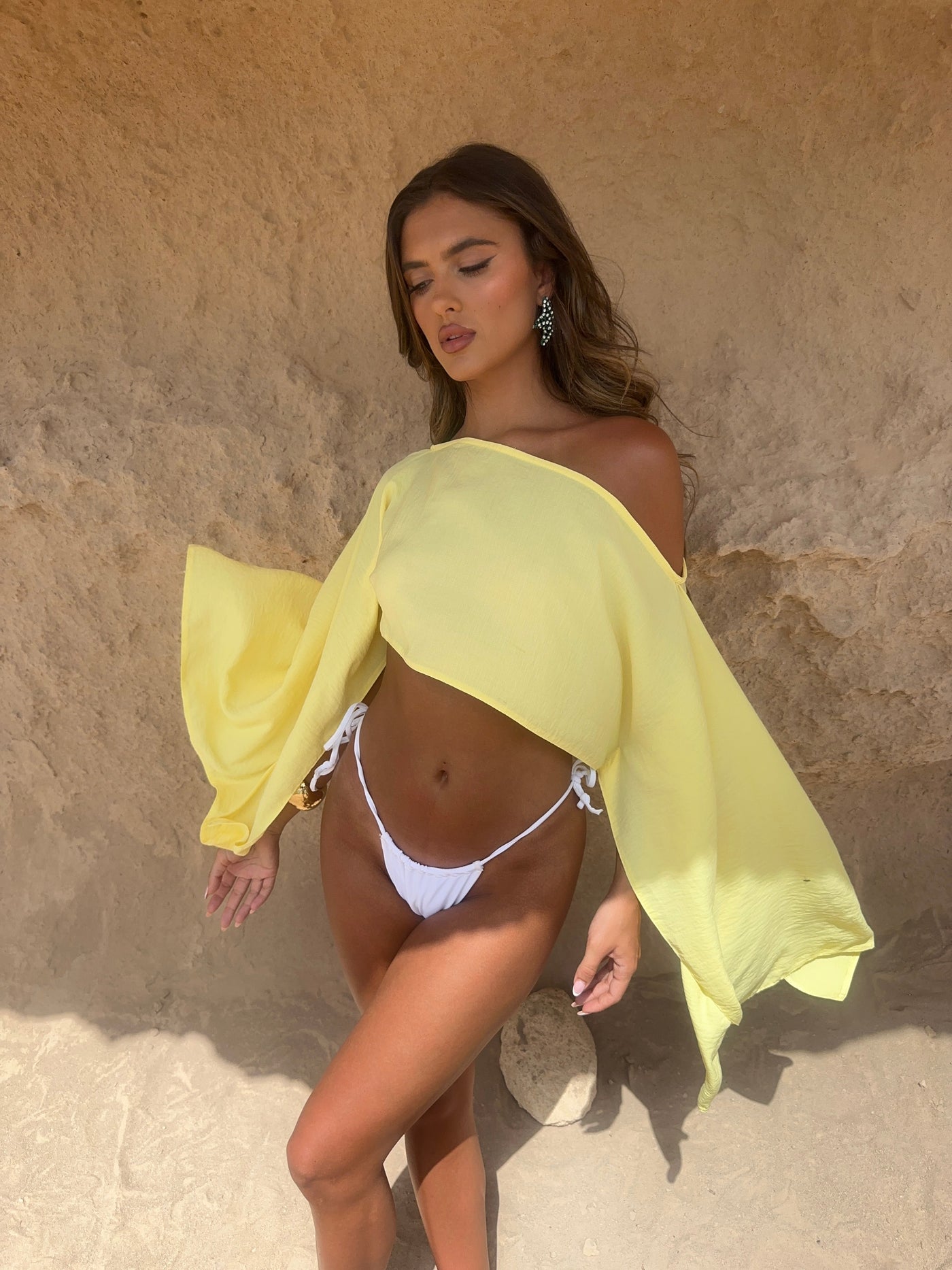 Nyra | Citrus Sarong Set