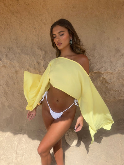 Nyra | Citrus Sarong Set