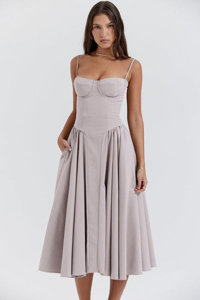 Kiki - Retro Midi Dress