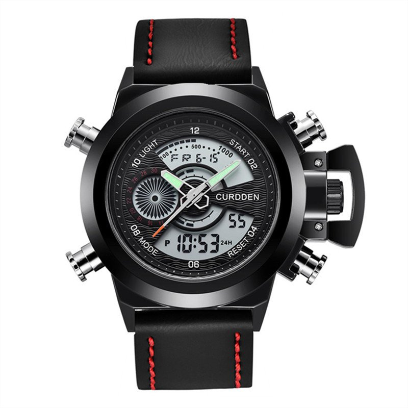 Fashion Watch with Dual Time Display