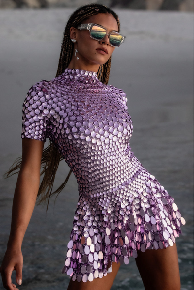 Harper | Gleam Mini Dress