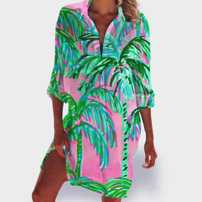 Brigitte | Vibrant Summer Dress for Everyday Ease