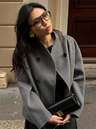 Gina - Oversized Wool Coat