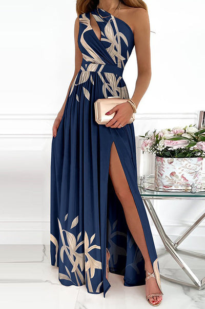 Jade - Floral One-Shoulder Maxi Dress