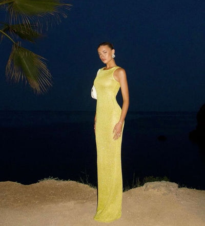 Mira | Sequin Sculpt Maxi Dress