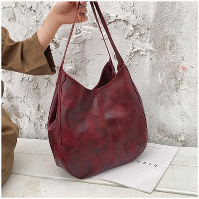 Alice - Vintage Faux Leather Bag