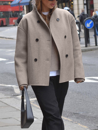Gina - Oversized Wool Coat