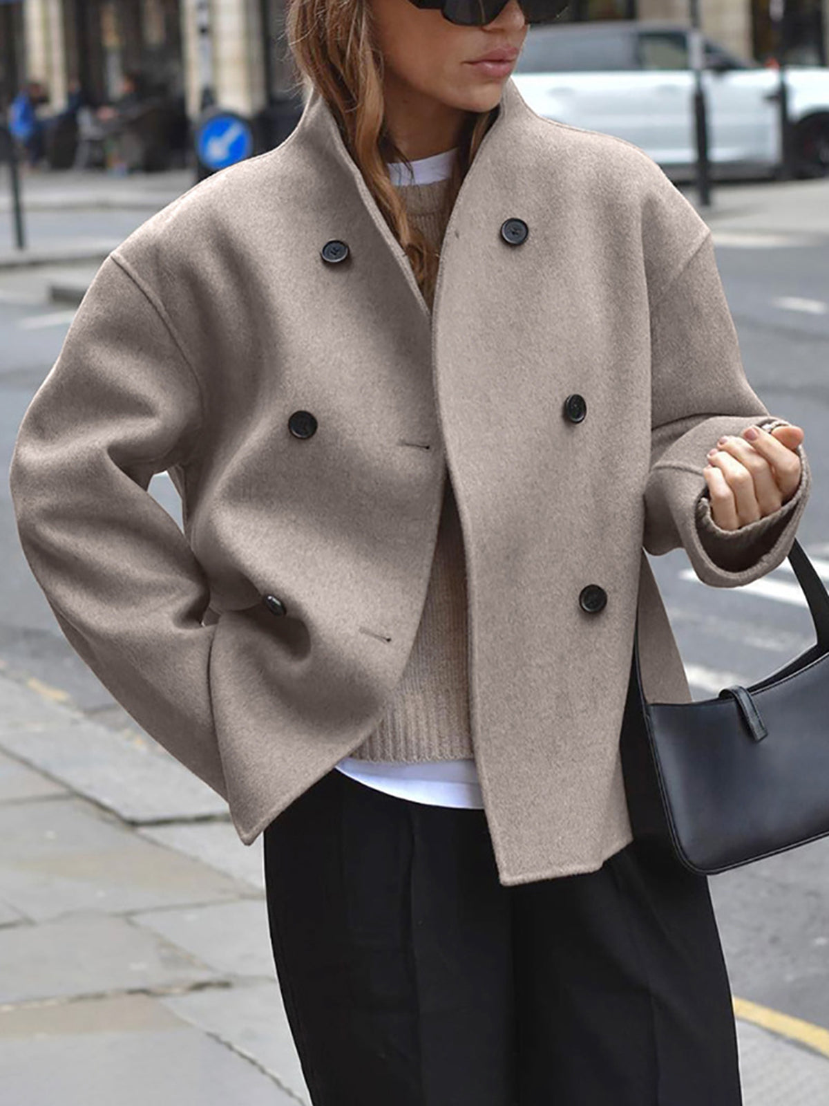 Gina - Oversized Wool Coat