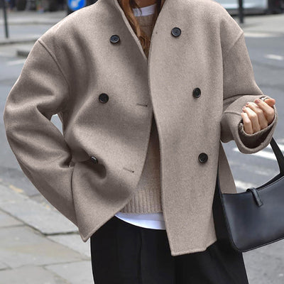 Gina - Oversized Wool Coat