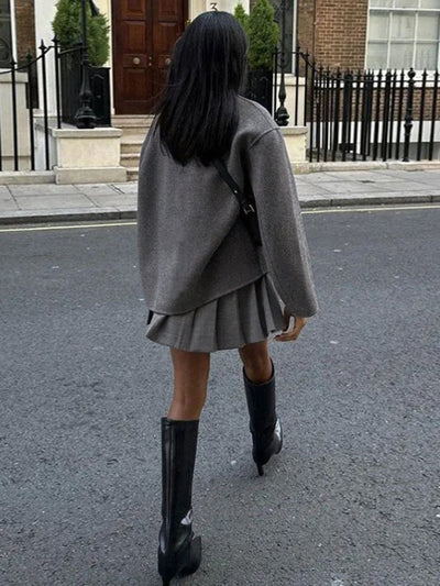Gina - Oversized Wool Coat