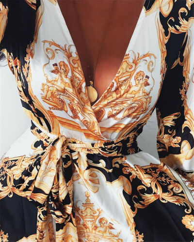 Boho Printed Dress