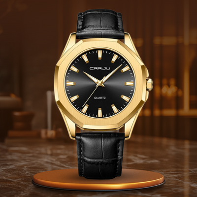 Quartz Watch in a Minimalist Casual Style