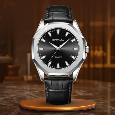 Quartz Watch in a Minimalist Casual Style