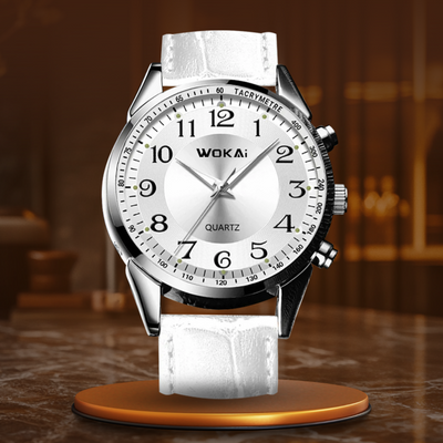 Sporty Casual White Watch