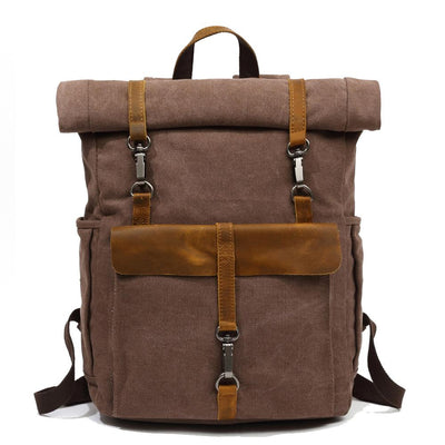 Zurich - Retro canvas backpack