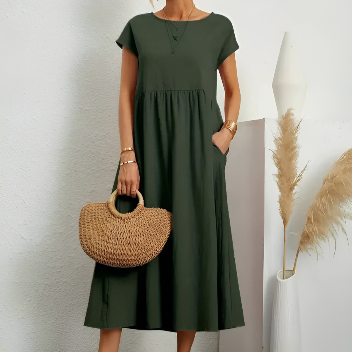 Catherine | Lightweight Summer Dress with Effortless Style