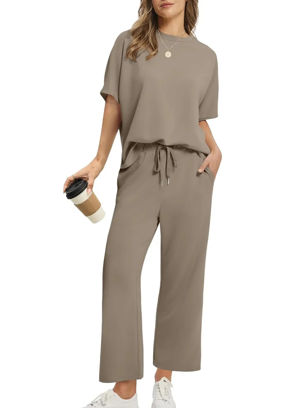 Suk Suit - With Adjustable Waist and Fluid Cut