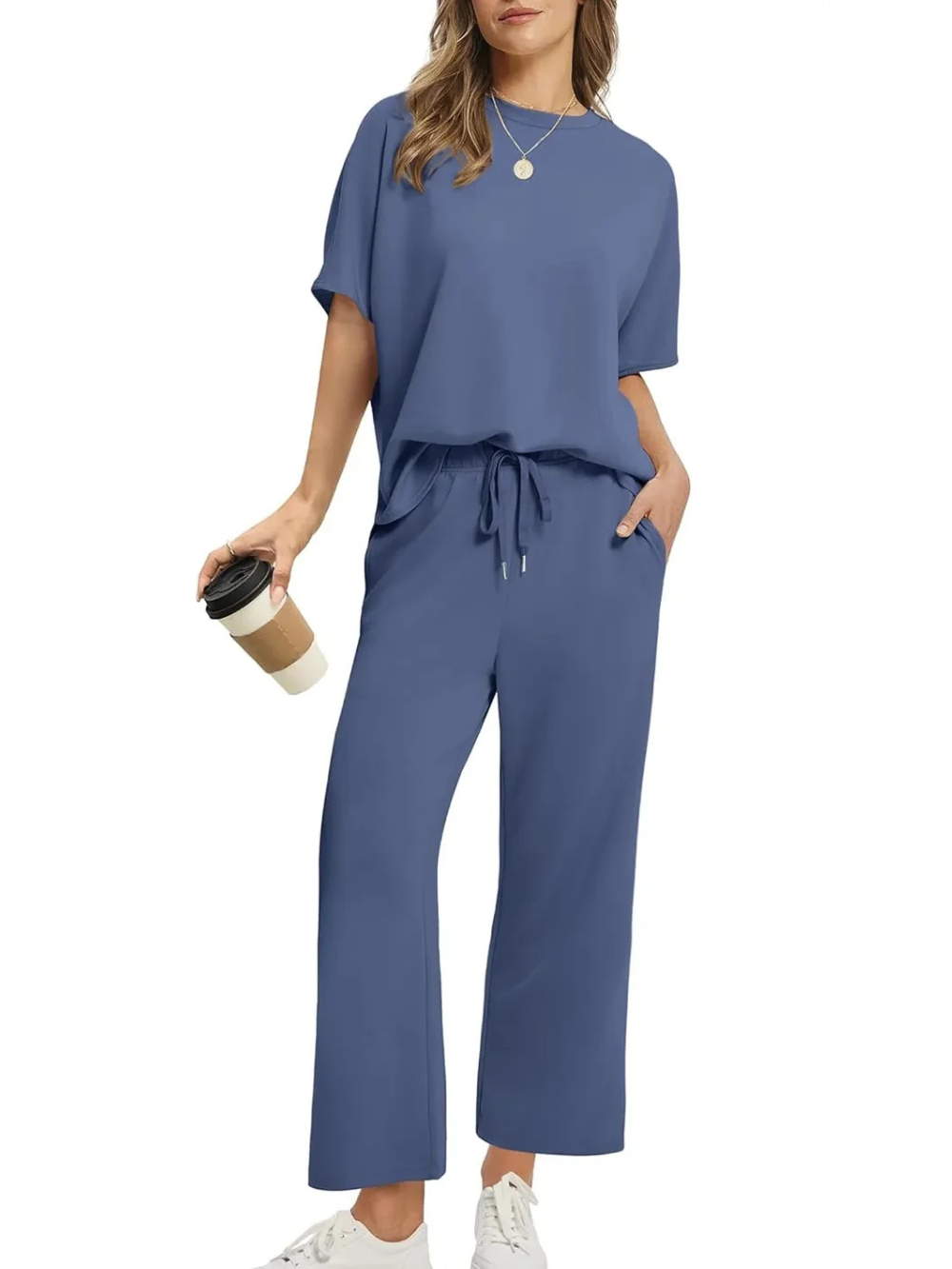 Suk Suit - With Adjustable Waist and Fluid Cut