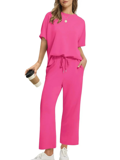Suk Suit - With Adjustable Waist and Fluid Cut