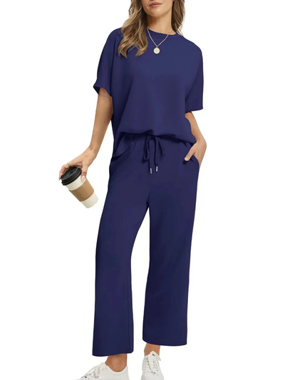 Suk Suit - With Adjustable Waist and Fluid Cut