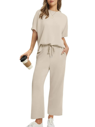Suk Suit - With Adjustable Waist and Fluid Cut