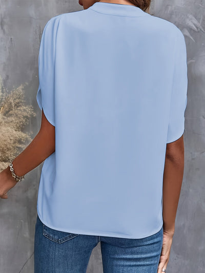 Lena | Luxe V-Neck Blouse