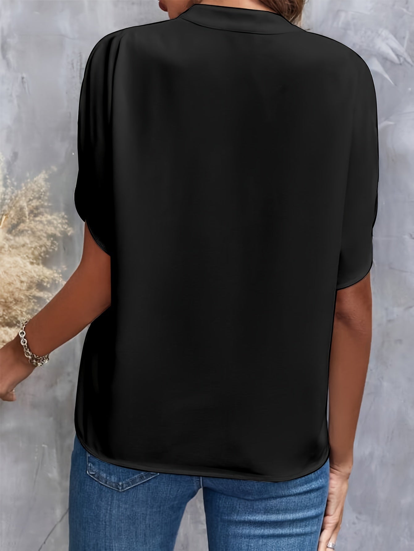 Lena | Luxe V-Neck Blouse