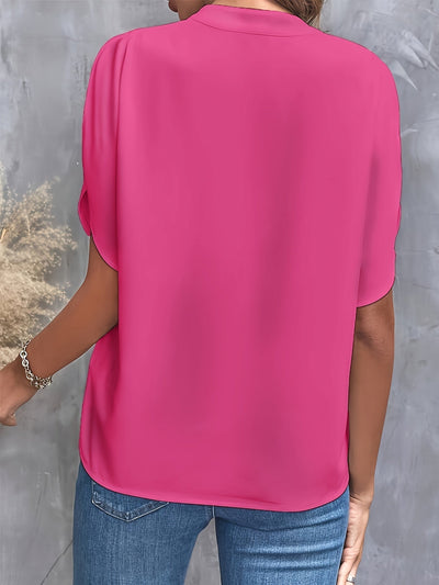 Lena | Luxe V-Neck Blouse