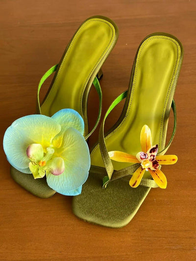 Amara | Bloom Low-Heel Sandals