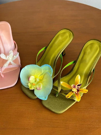 Amara | Bloom Low-Heel Sandals